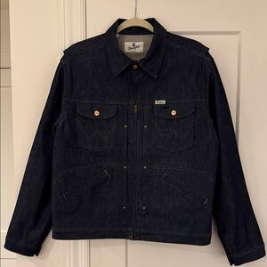 Wrangler Limited Addition Men's Dark Blue Denim Jacket